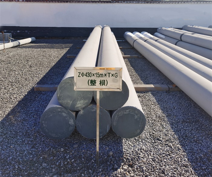 栾城430×15米×T×G终端电线杆