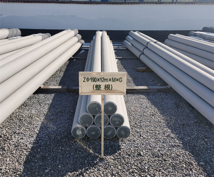 栾城190×12米钢筋混凝土水泥电线杆